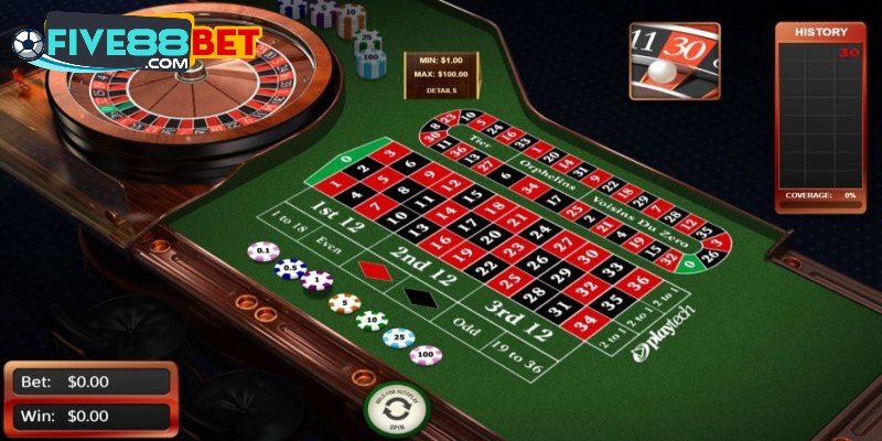 Mẹo chơi Roulette online Five88