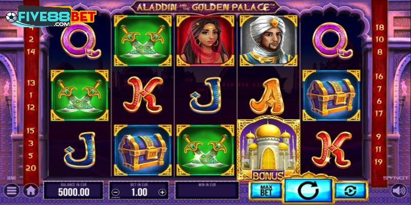 Game slot Five88 Aladin